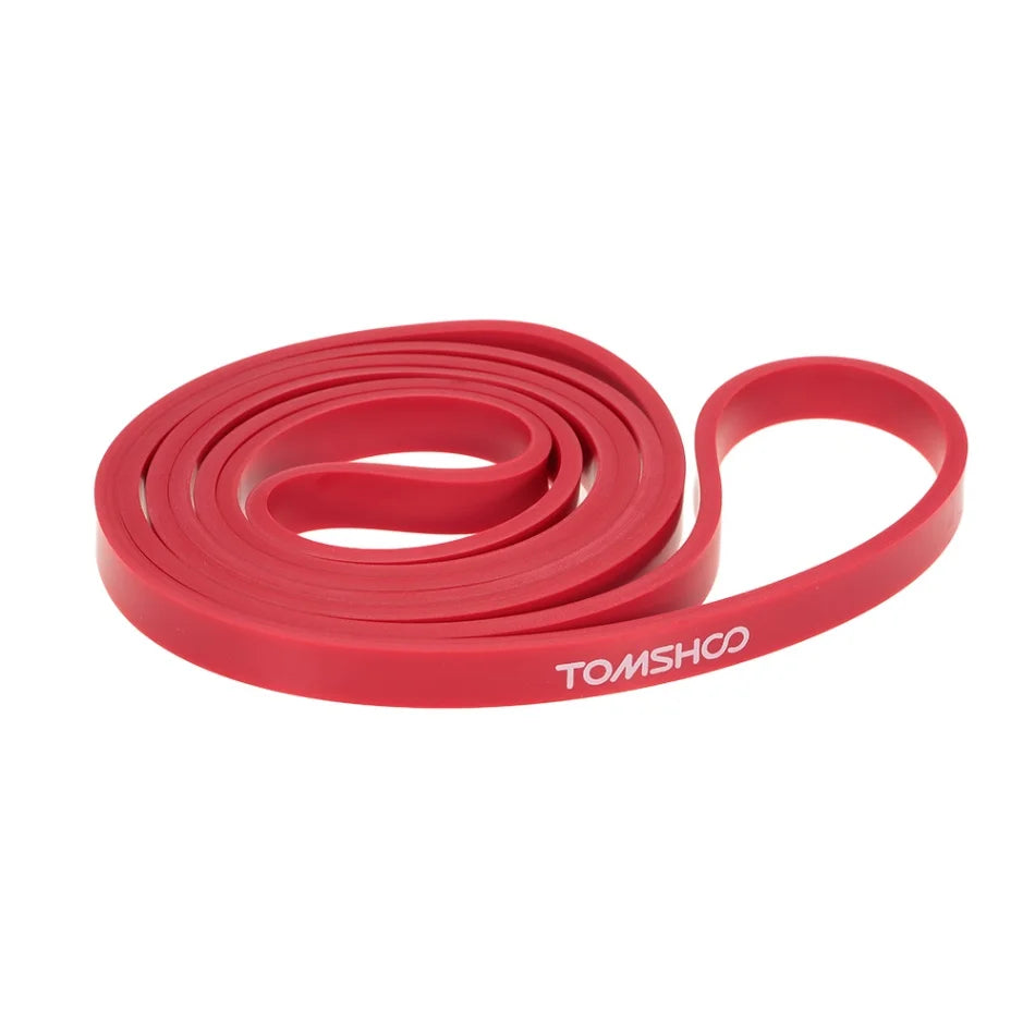 TOMSHOO Resistance Bands Fitness Yoga Home Gym Exercise Resistance Bands Latex Gym Strength Training Loops Bands Gym Workout